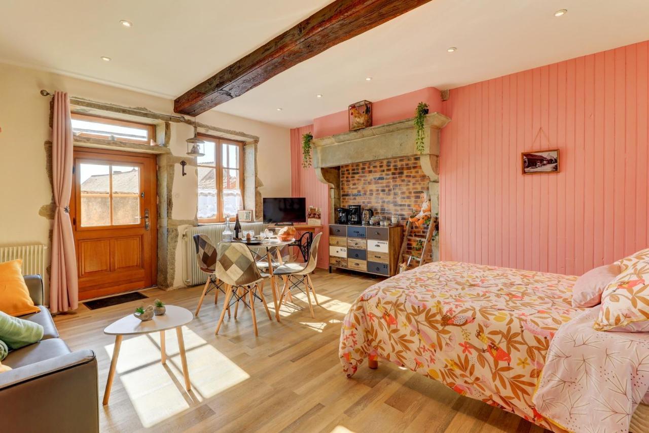 Le Petit Pressoir - Charmant Studio Collonges-en Charollais Exterior photo